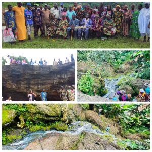 Oleyo Waterfall: Oba Adetunji Dosunmu Seeks Ogun Govt Support, Says Tourism Can Boost Economy…….