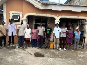 Ogun Police Free 11 Ghanaians Lured With Fake Canada, Spain Visas in Sagamu